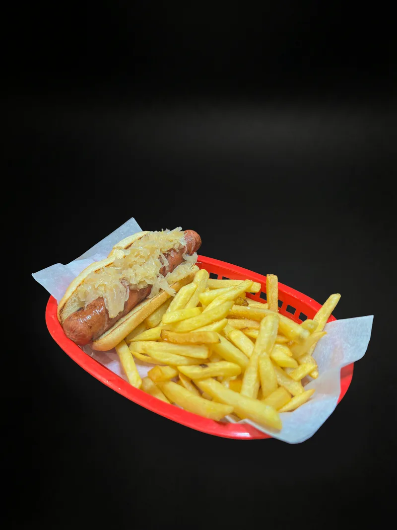 Hot dog at Macarena's Kitchen